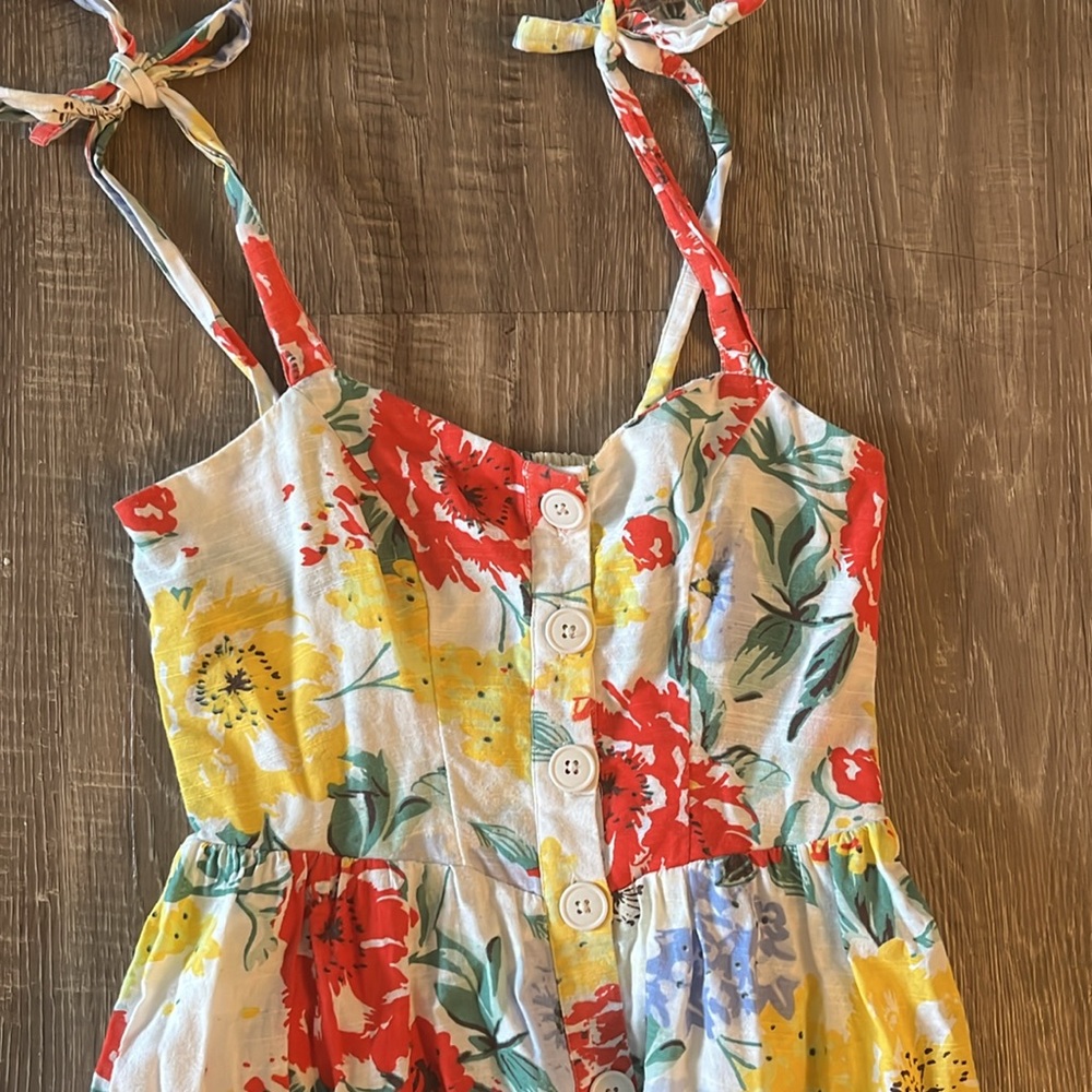 Urban Outfitters Positano Floral Midi Dress - Picture 4 of 6